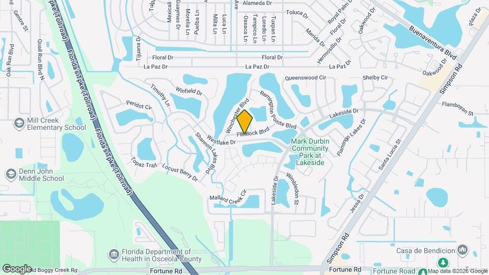 2118 Flintlock Blvd Map and Location Details