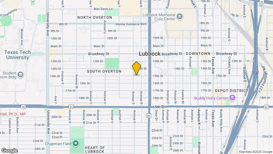 1807 15th St Map and Location Details