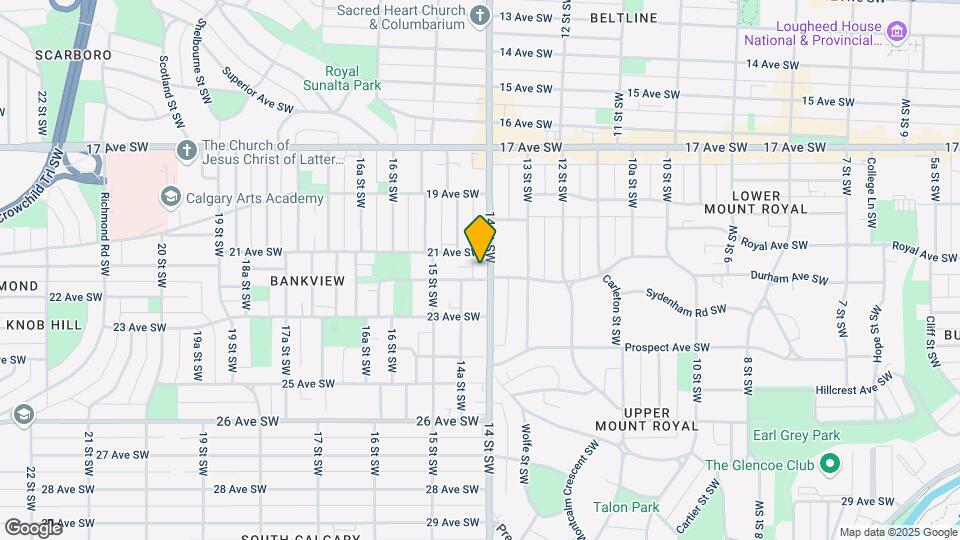 2241-2214 14 St SW Map and Location Details