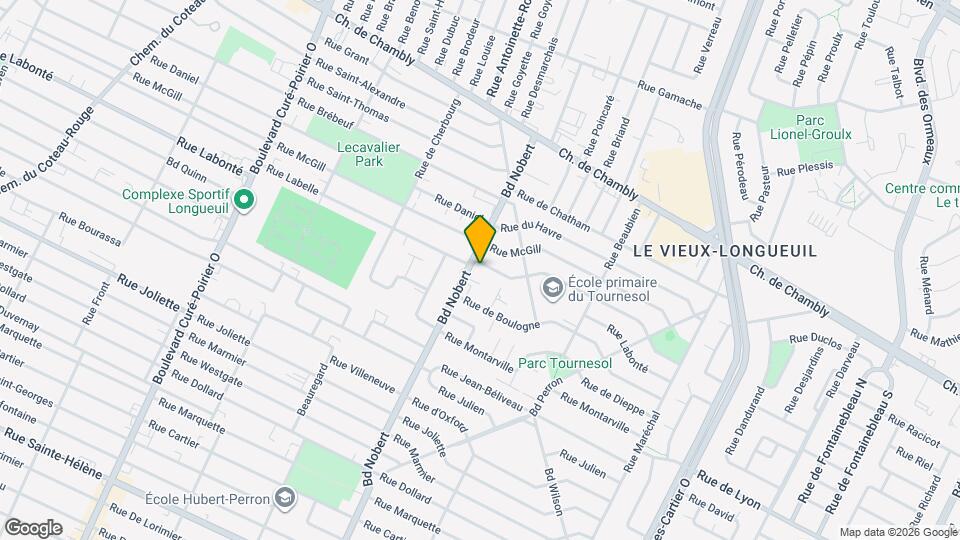 2360 De Dover Rue Map and Location Details