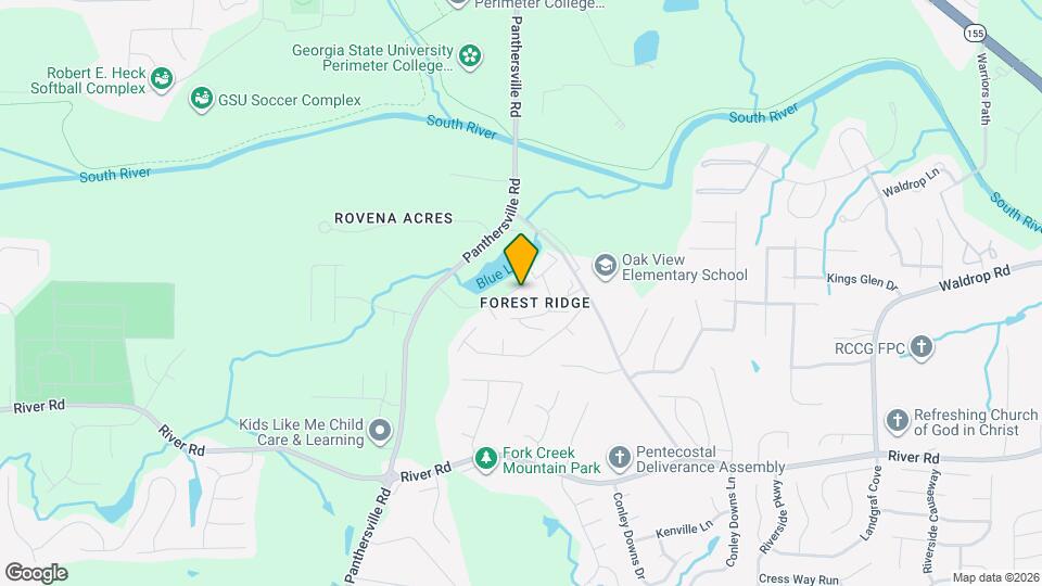 2855 Saratoga Lake View Map and Location Details