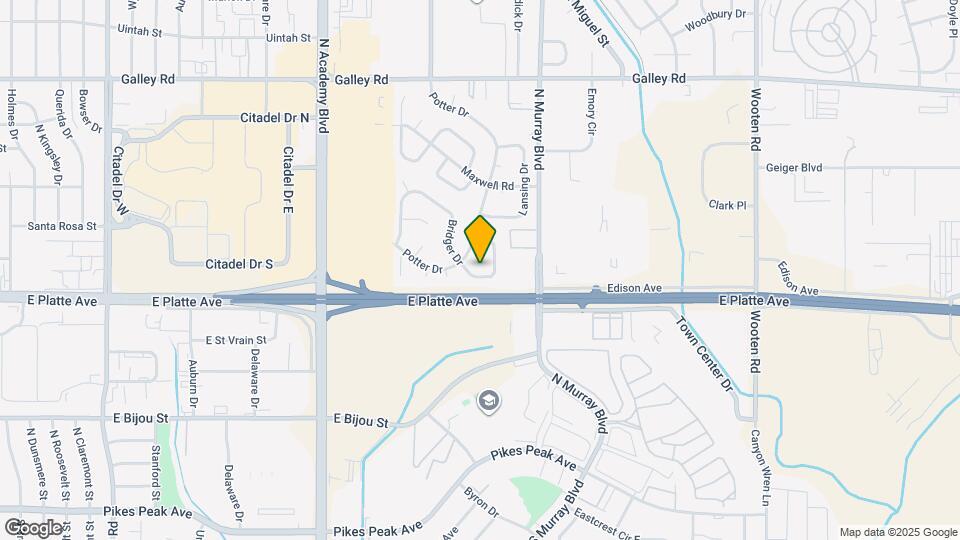 692 Bridger Dr Map and Location Details