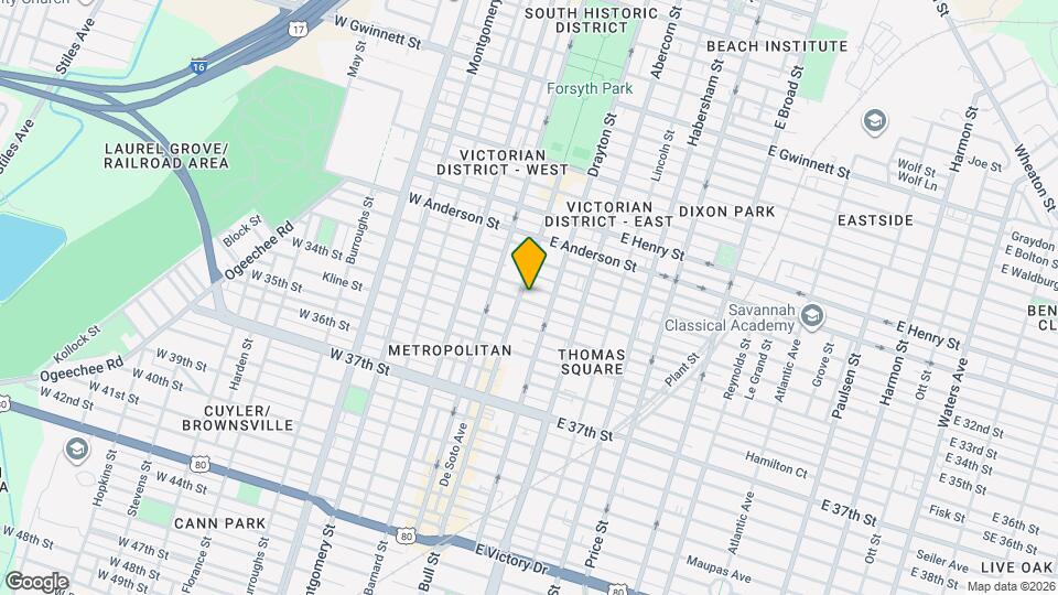 8 E 33rd St Map and Location Details