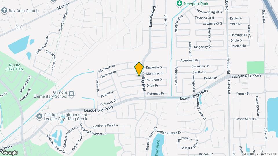 2606 Northern Dr Map and Location Details