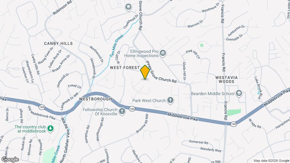 1224 Harbin Ridge Ln Map and Location Details