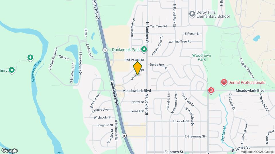 223 Overlook Dr Map and Location Details