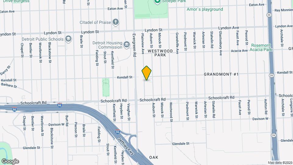 14020 Plainview Ave Map and Location Details