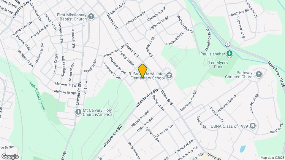 476 Spring St SW Map and Location Details