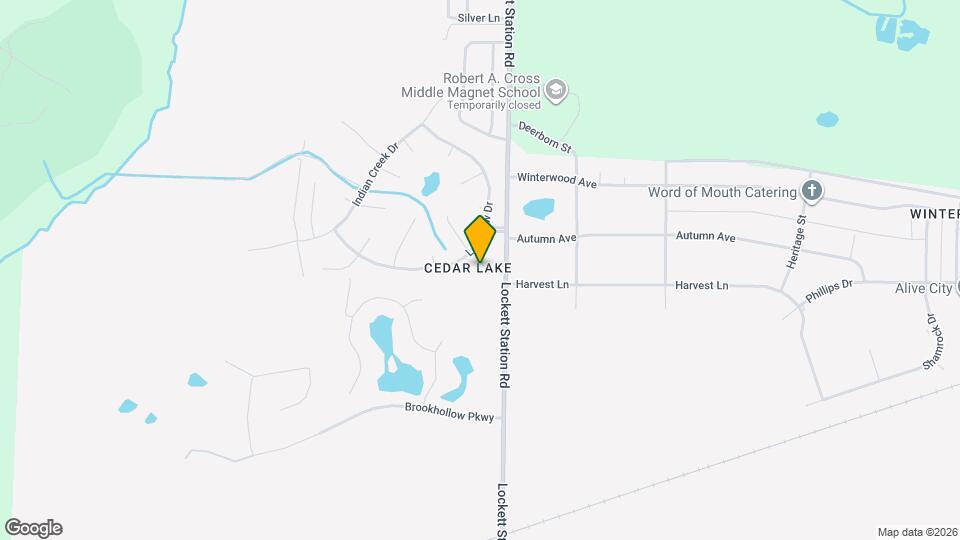 621 Aztec Ln Map and Location Details