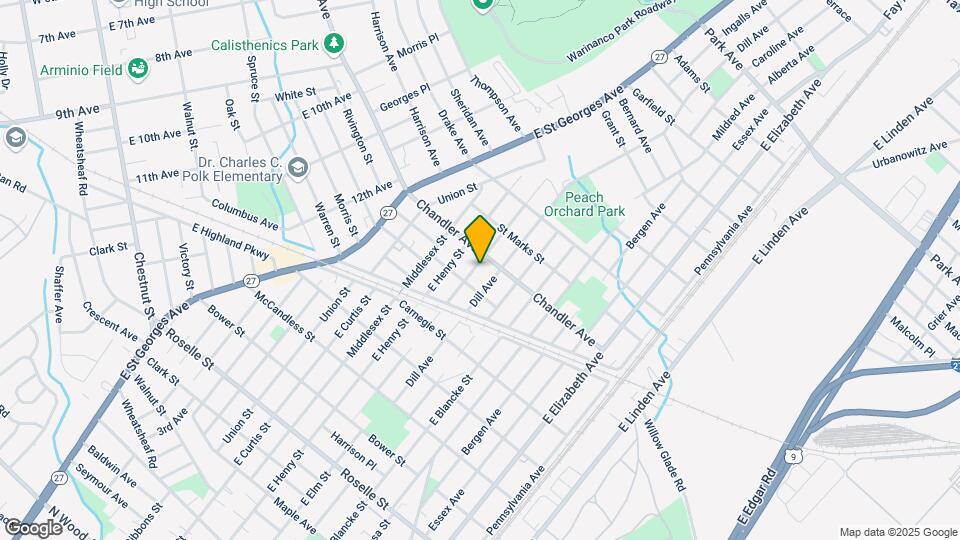 1156 Passaic Ave Map and Location Details
