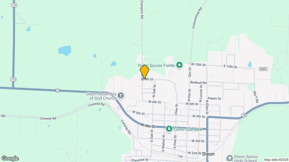 303 Lion St Map and Location Details