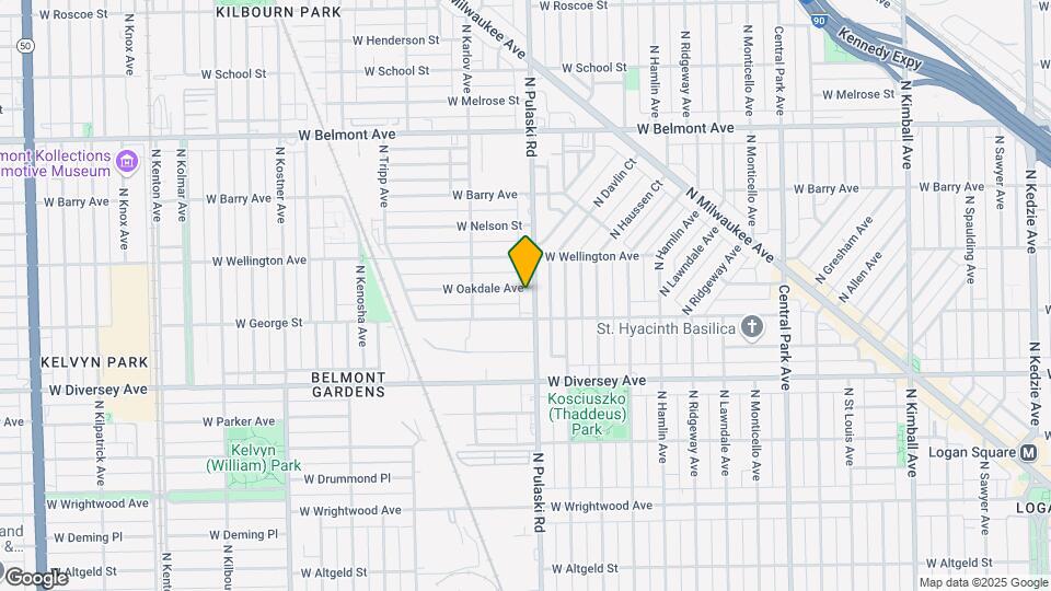 2916-2926 W Pulaski Rd Map and Location Details