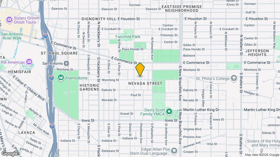 1419 Wyoming St Map and Location Details