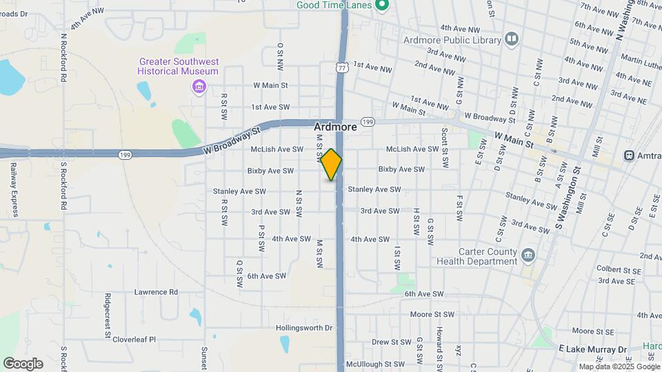1209 Stanley Ave SW Mapa y Detalles de la Ubicación