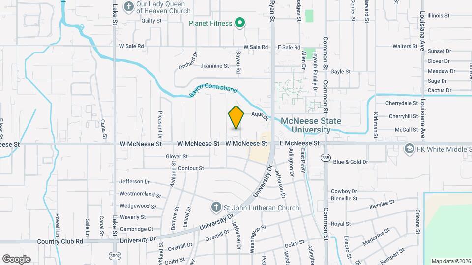 4418 Monticello St Map and Location Details