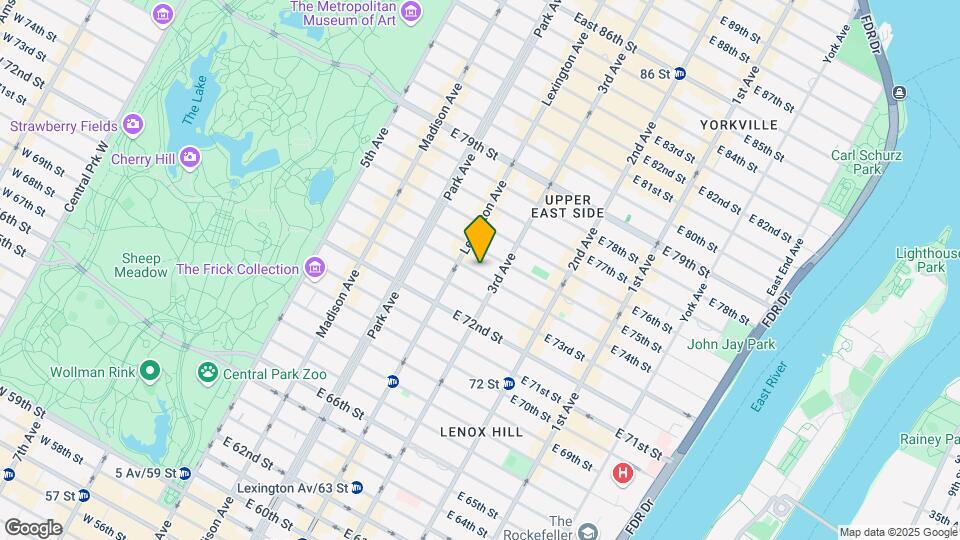 167 E 74th St Map and Location Details