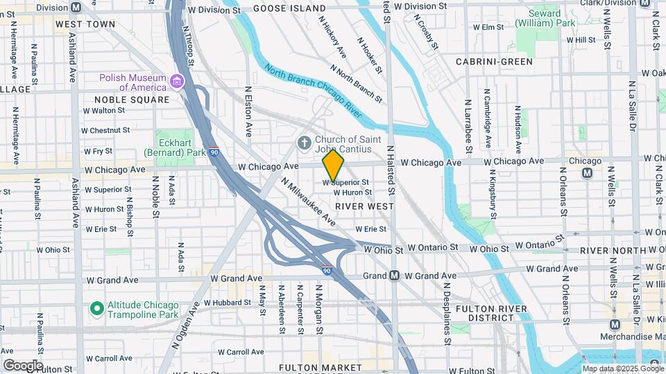 925 W Huron St-Unit -511 Map and Location Details