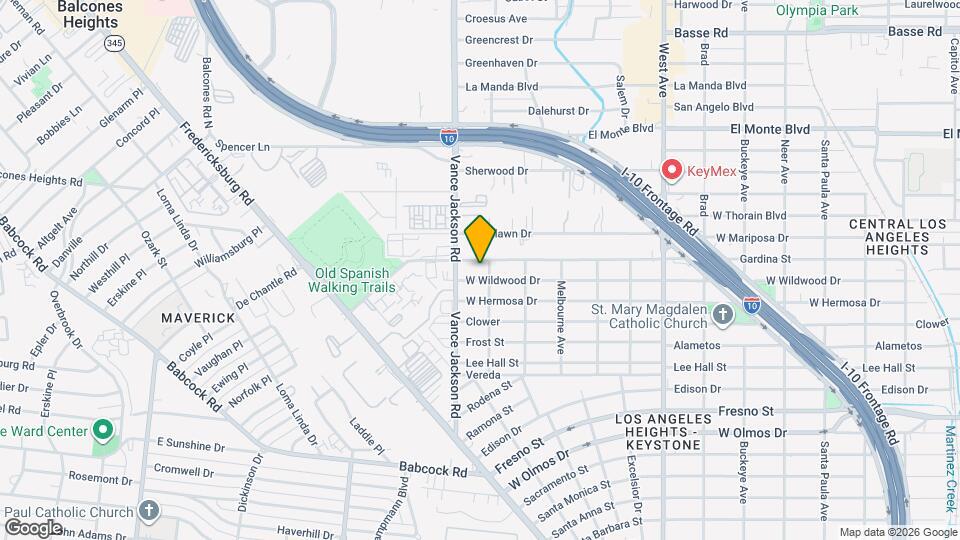 1210 Gardina St Map and Location Details
