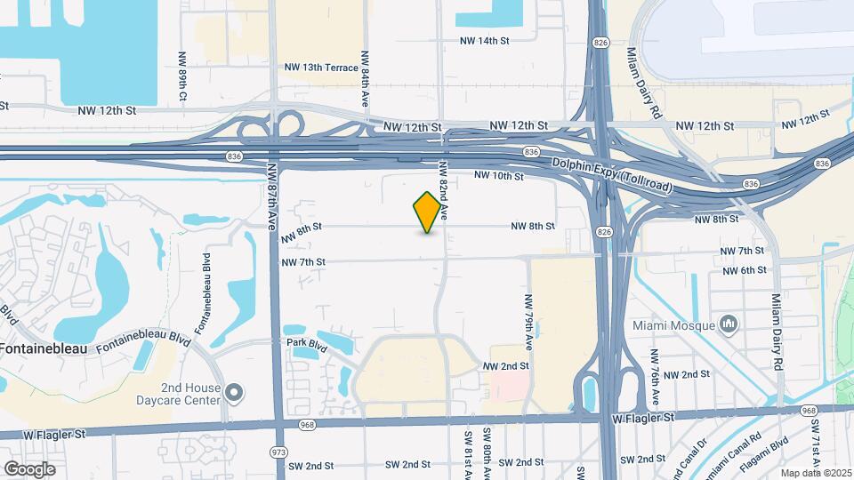 8236 NW 8th St Map and Location Details