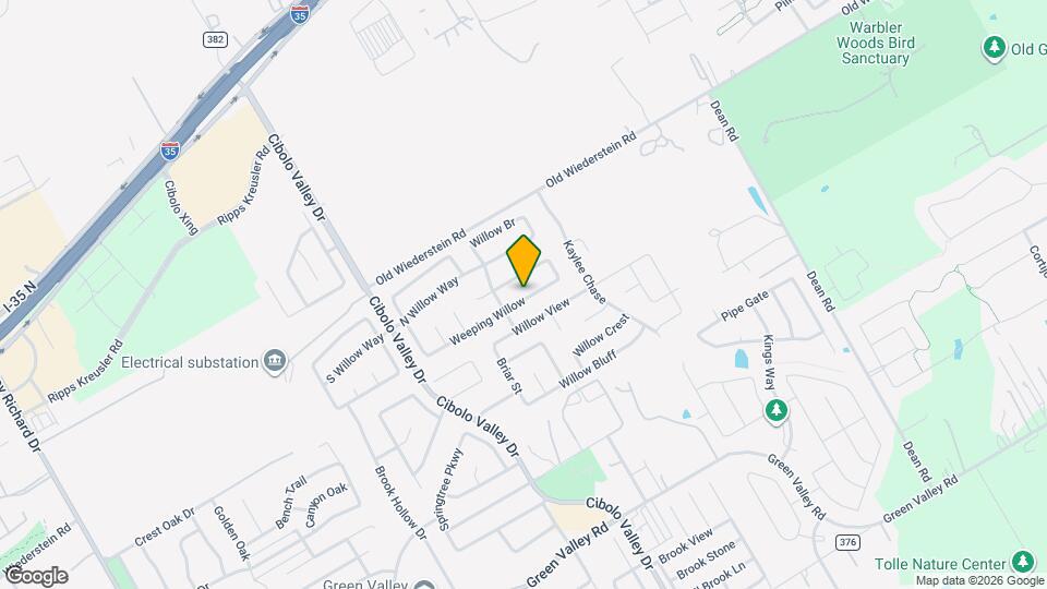 216 Weeping Willow Map and Location Details