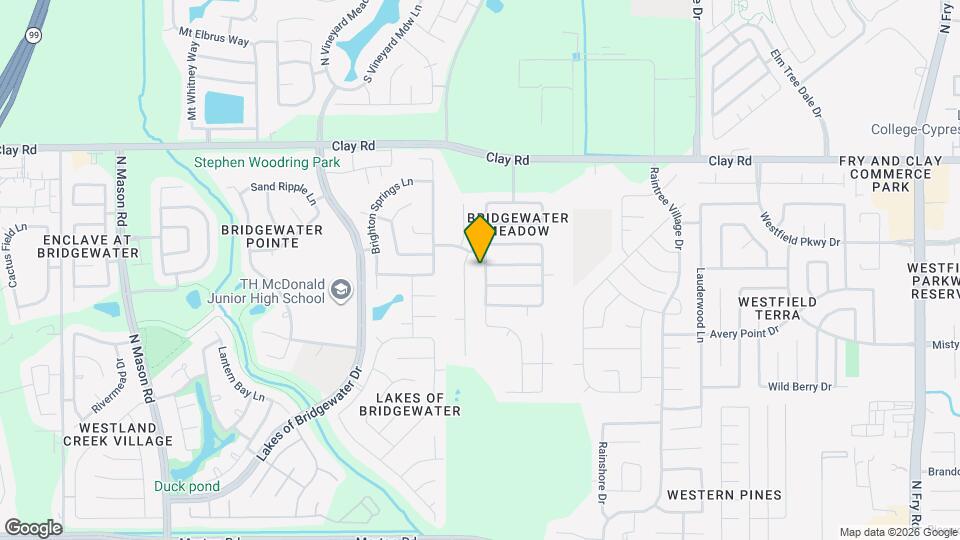 3719 Bridgebluff Ln Map and Location Details
