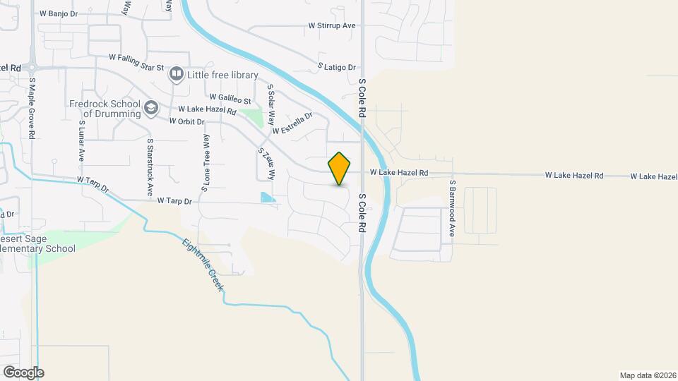 7535 W Corona Dr Map and Location Details