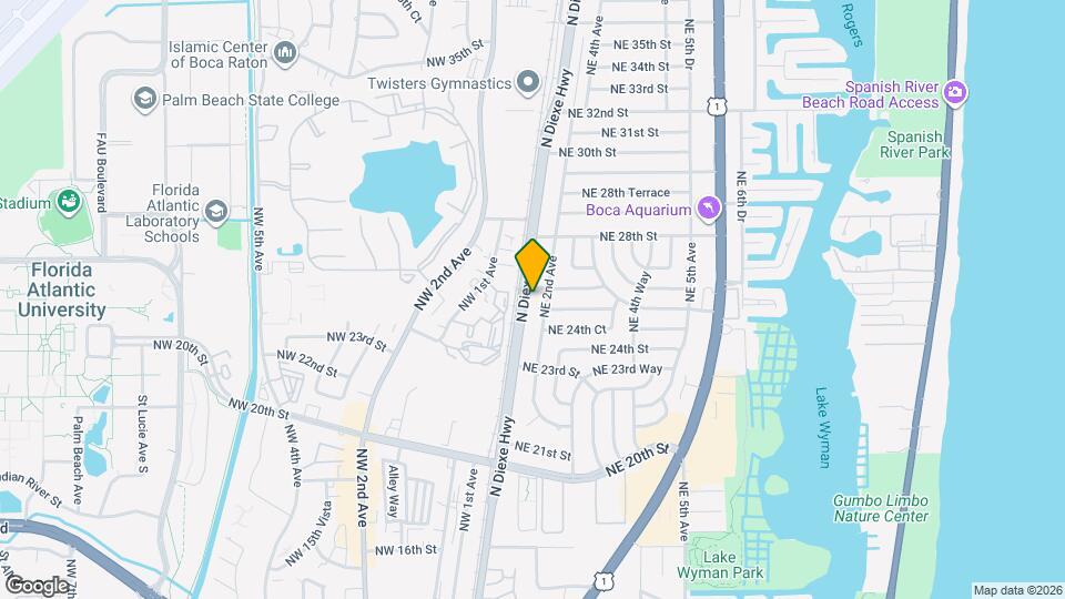 2550 N Diexe Hwy Map and Location Details