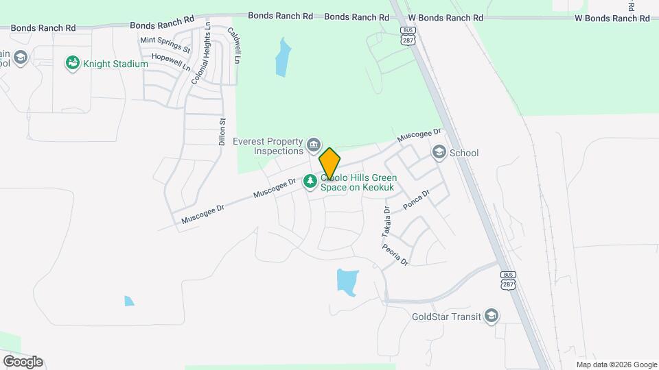 2653 Keokuk St Mapa y Detalles de la Ubicación