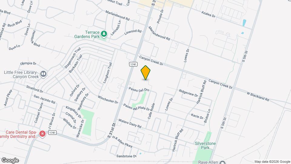 1319 Calle de Bronce Map and Location Details