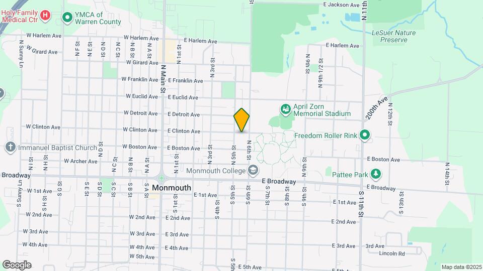 326 N 6th St Map and Location Details