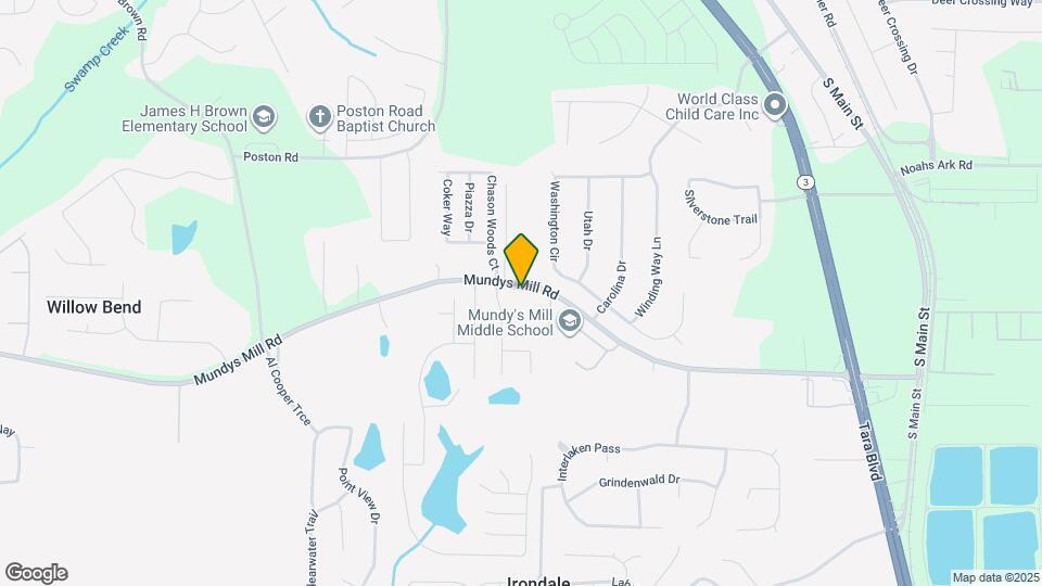 1165 Mundys Mill Rd Map and Location Details