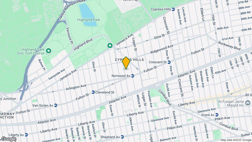 121 Hale Ave-Unit -2 FLOOR Map and Location Details