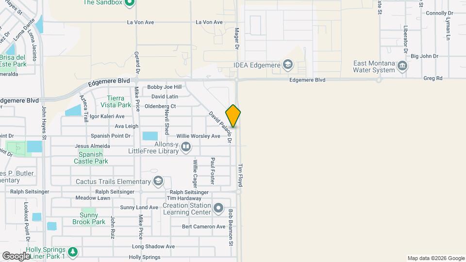 3328 David Palacio Dr Map and Location Details