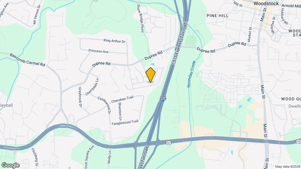 708 Stickley Oak Way Map and Location Details