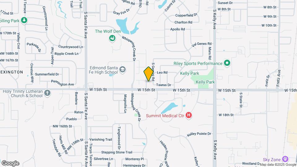 1412 Del Norte Dr Map and Location Details