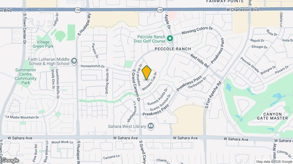 9601 Crystal Cup Dr Map and Location Details