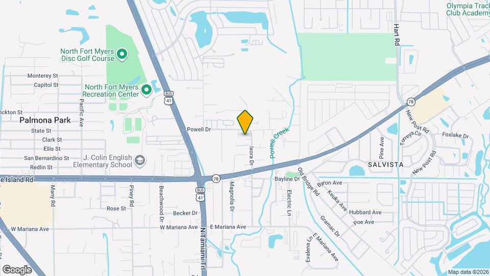 1737 Ixora Dr, Unit B Map and Location Details