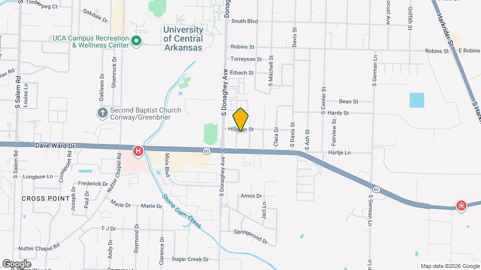 702 S Elizabeth Ave Map and Location Details