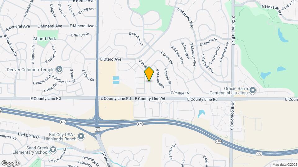 3004 E Phillips Dr Map and Location Details