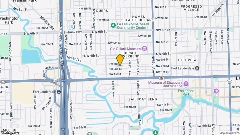 202 NW 14th Ave Map and Location Details