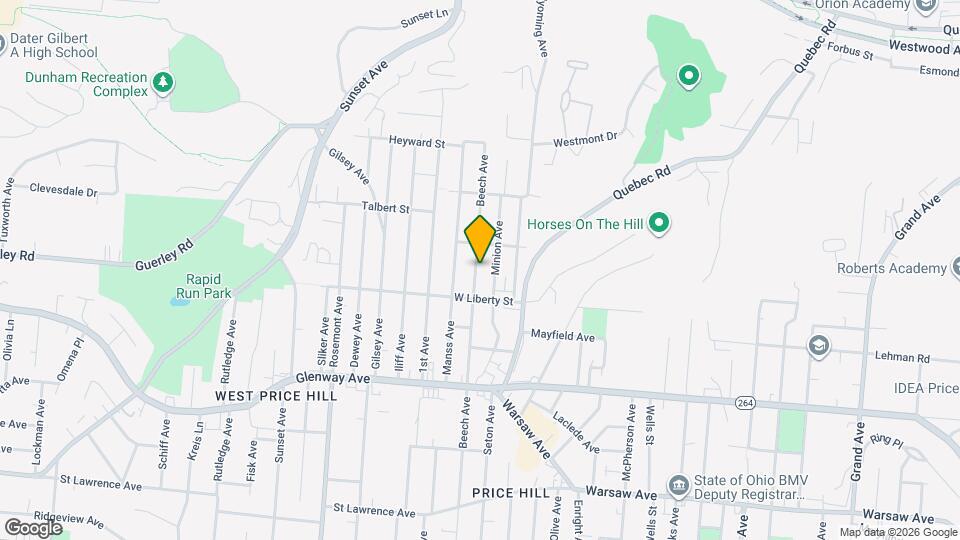 1324 Beech Ave Map and Location Details