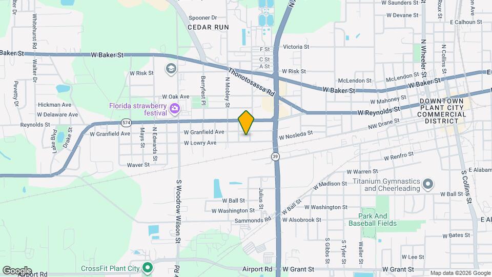 1704 W Lowry Ave Map and Location Details