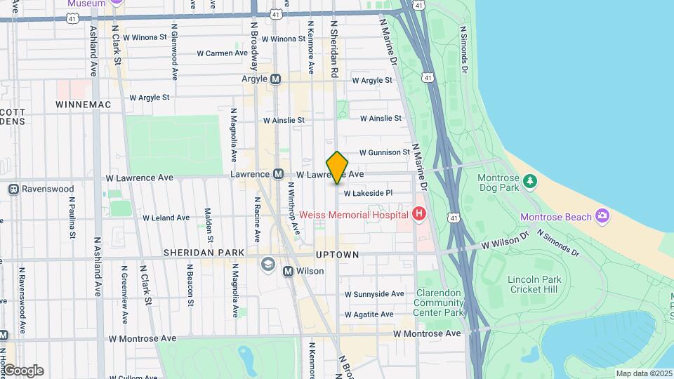 4749 N Sheridan Rd, Unit 3r Map and Location Details