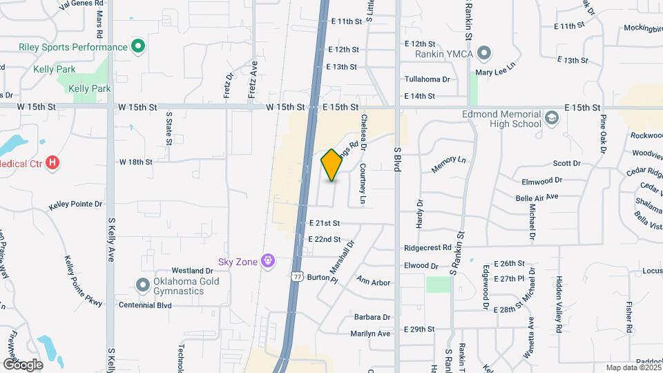 1823 Chelsea Dr Map and Location Details