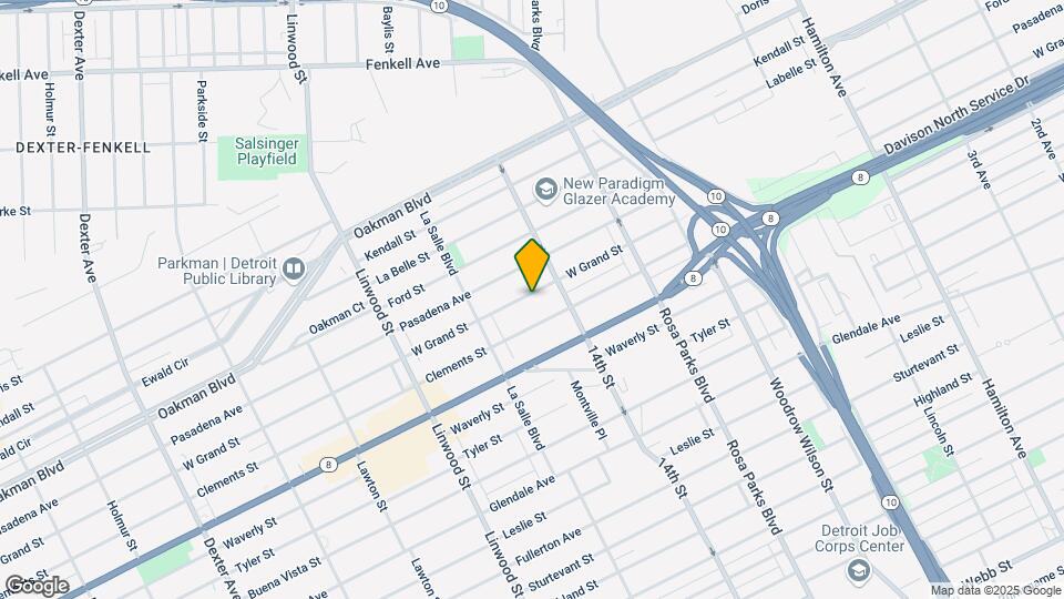 2259 W Grand St Map and Location Details