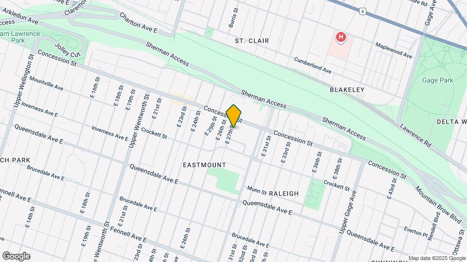 19 E 27th St Map and Location Details