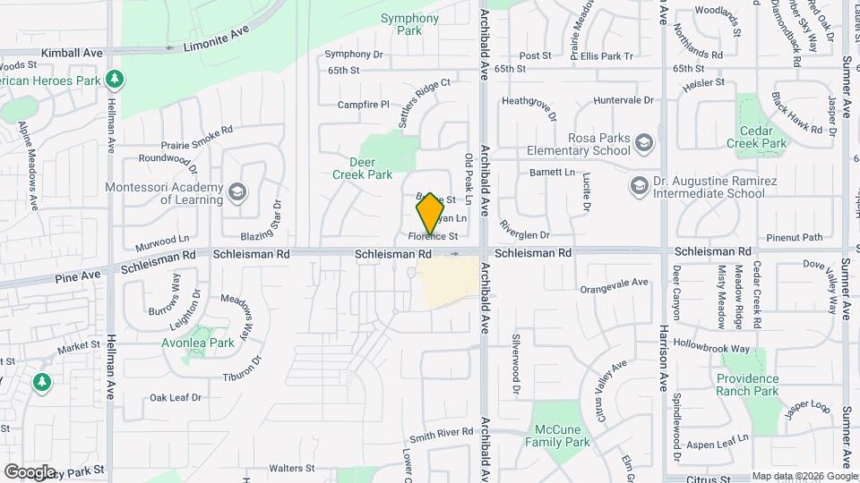 14313 Florence St Map and Location Details