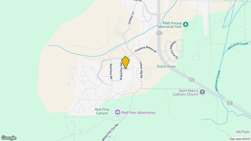 2025 Canyons Resort Dr, Unit B2 Mapa y Detalles de la Ubicación