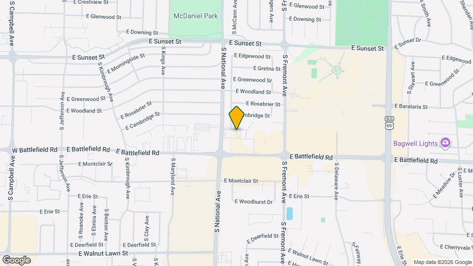 1232 E Guinevere St Map and Location Details