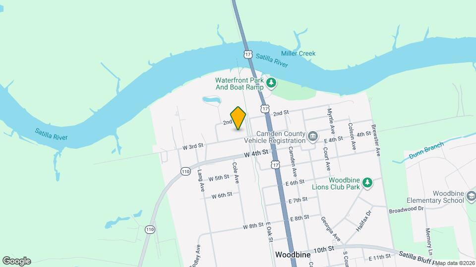 204 W 3rd St Map and Location Details